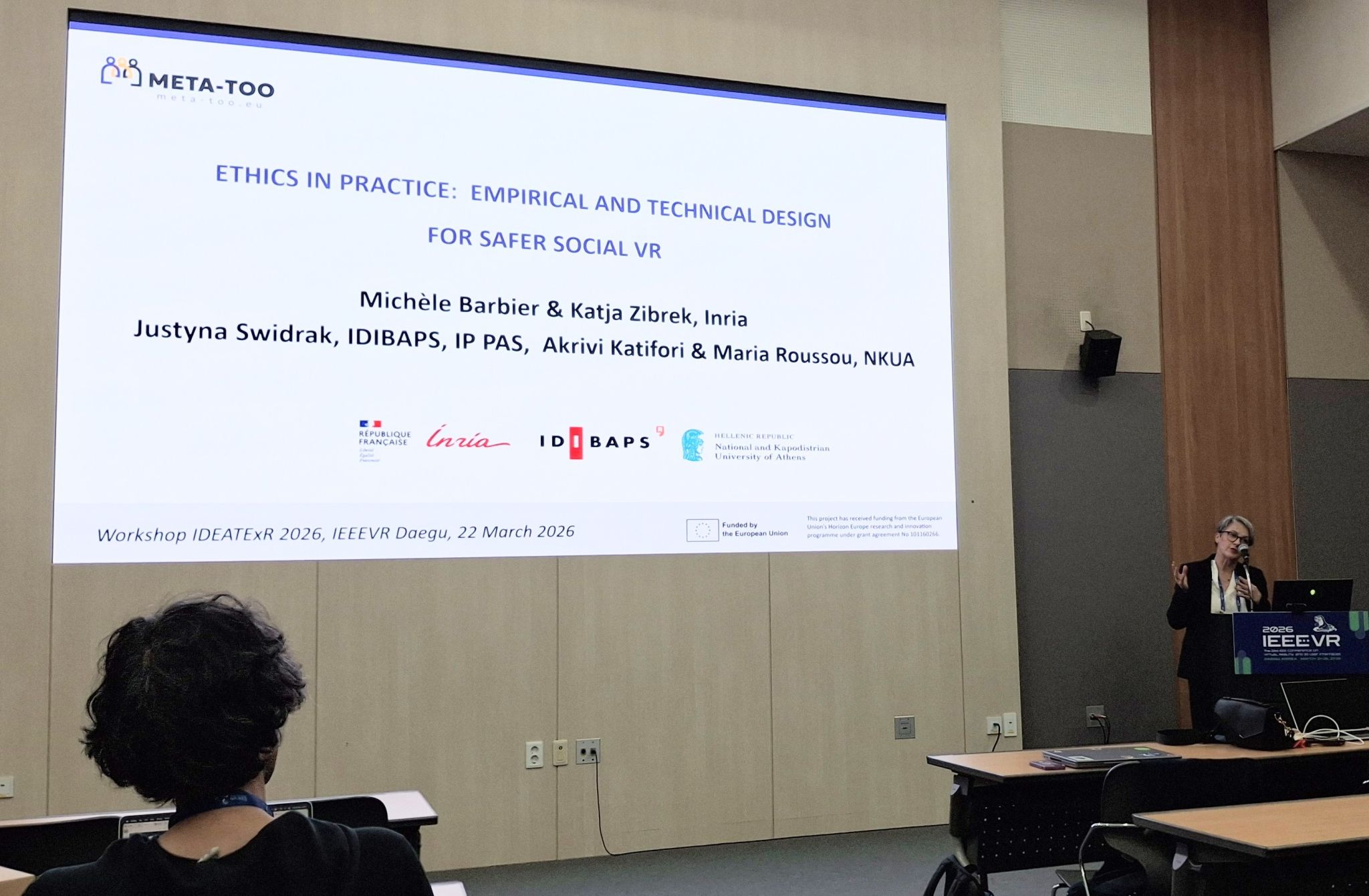 META-TOO at IEEE VR 2026: Advancing Ethical Research for Safer Social VR